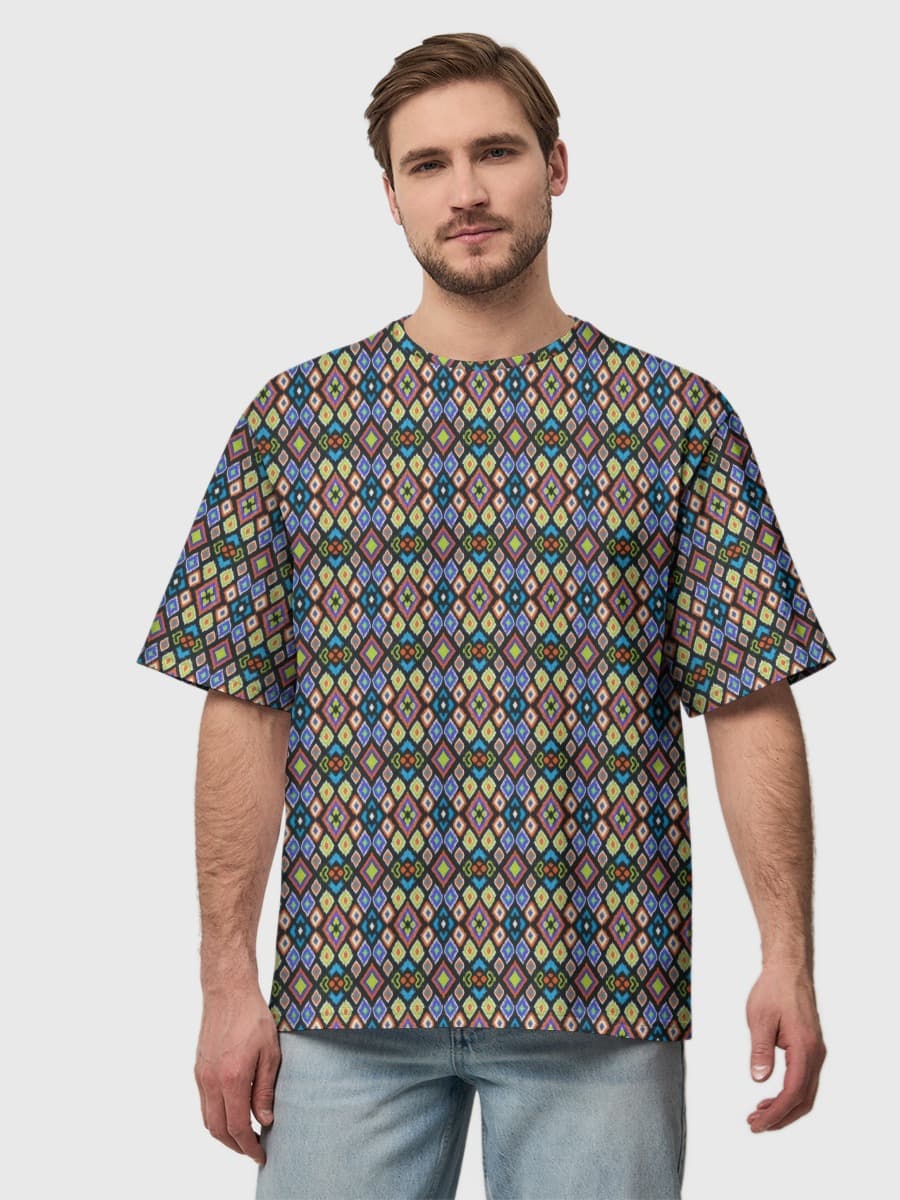 Rang-barang geometrik kurak naqsh