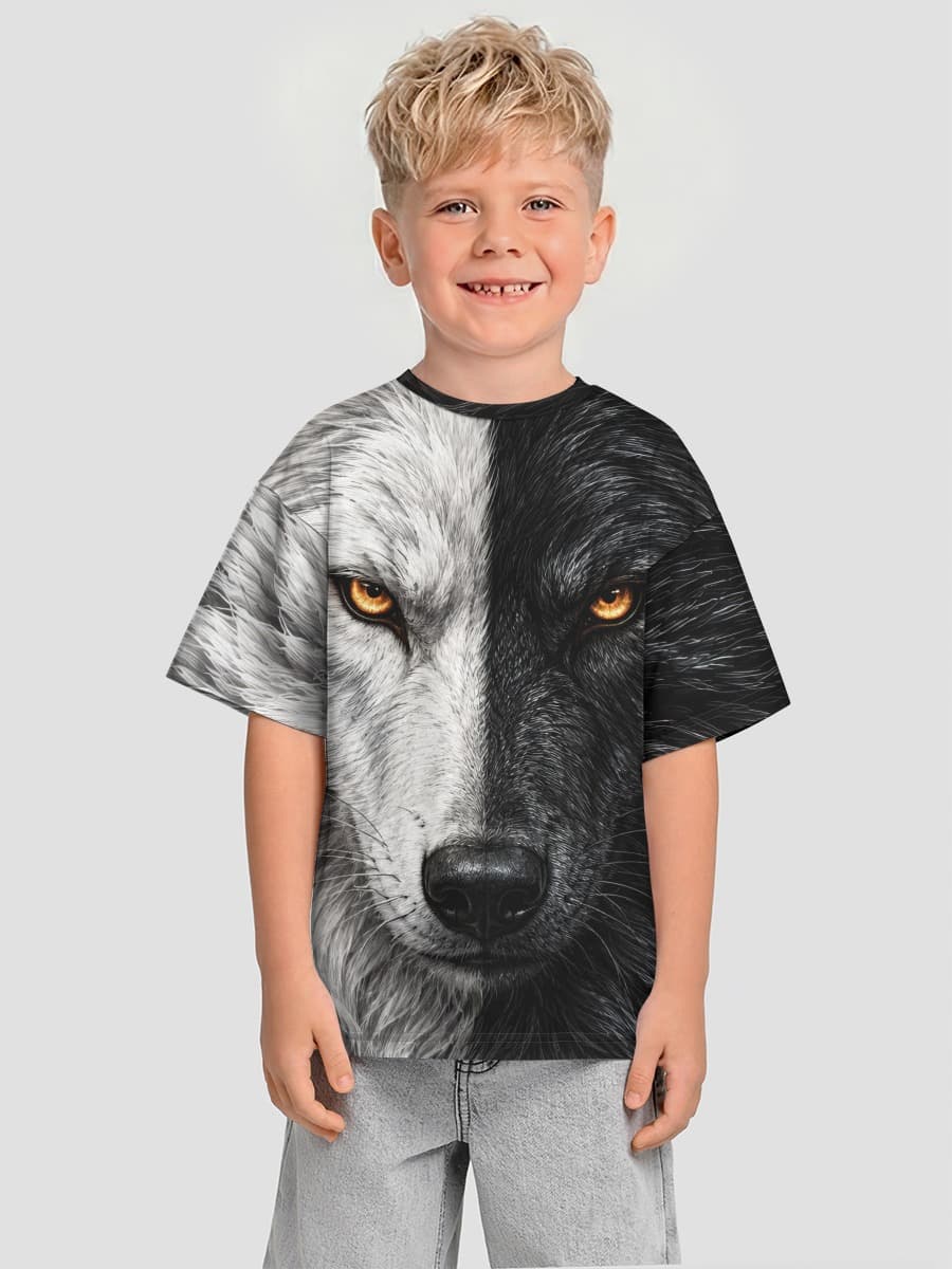 T-shirt coton oversize garçon