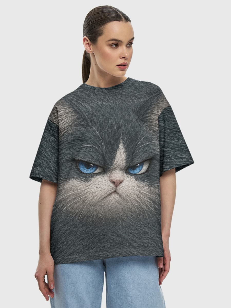 Grumpy Blue Eyes