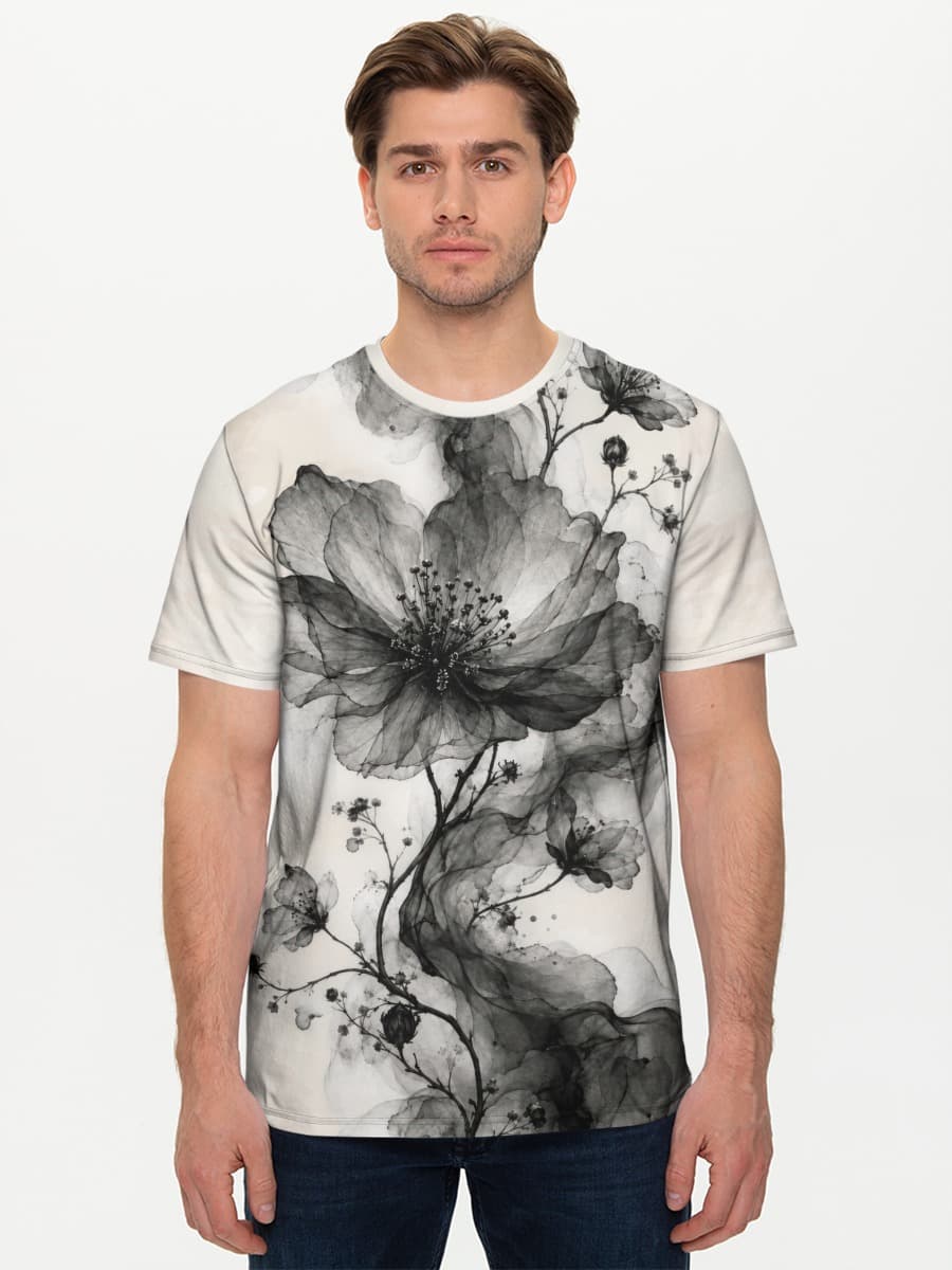 Men's basic cotton T-shirt