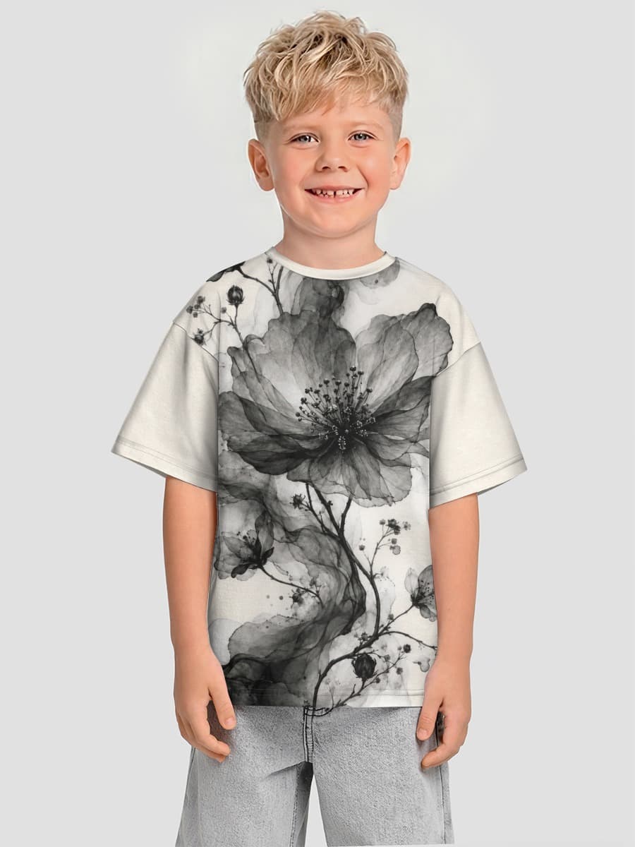 T-shirt coton oversize garçon
