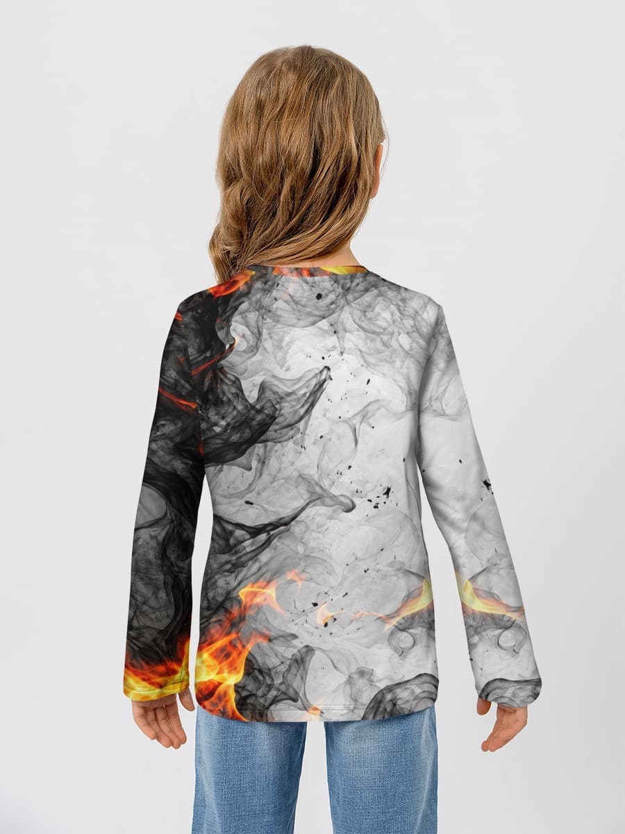 Camiseta Manga Larga de Algodón Niña