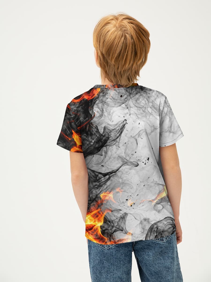 Camiseta Básica de Algodón Niño