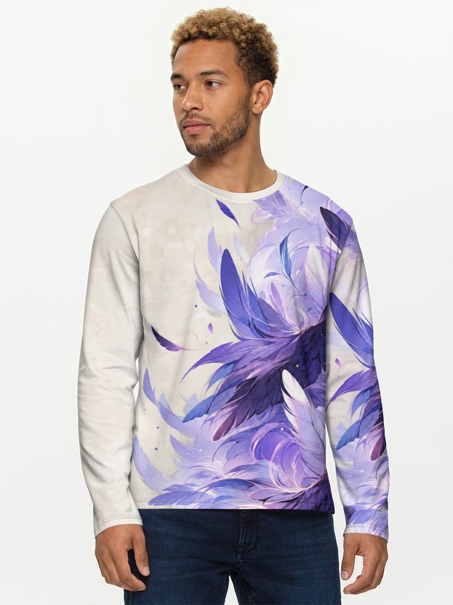 Men's cotton long sleeve shirt