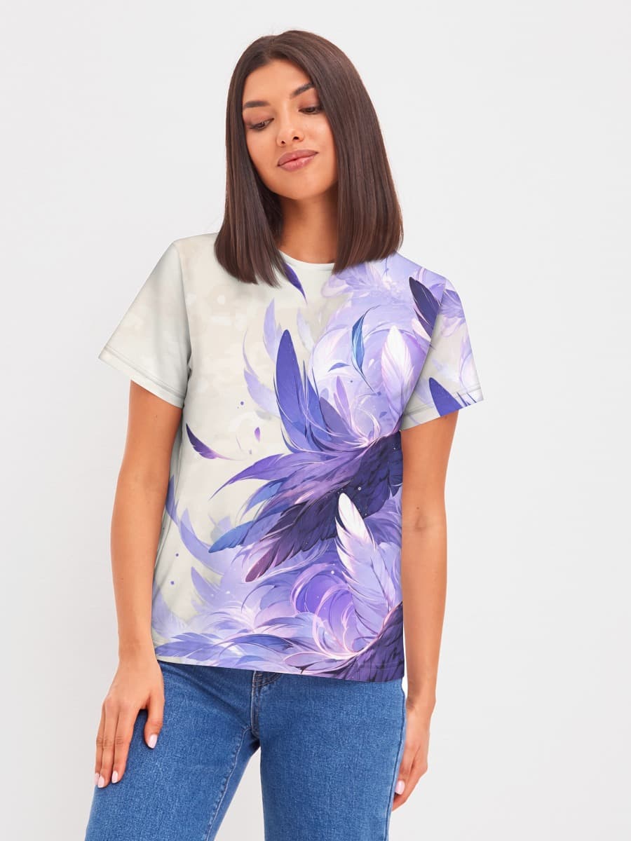 Women's basic cotton T-shirt