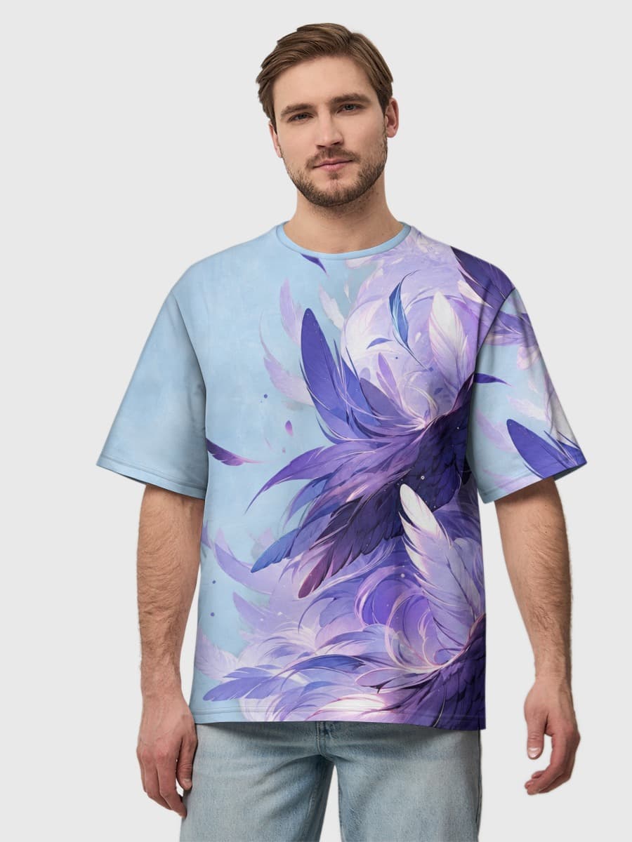 Purple Feather Bloom