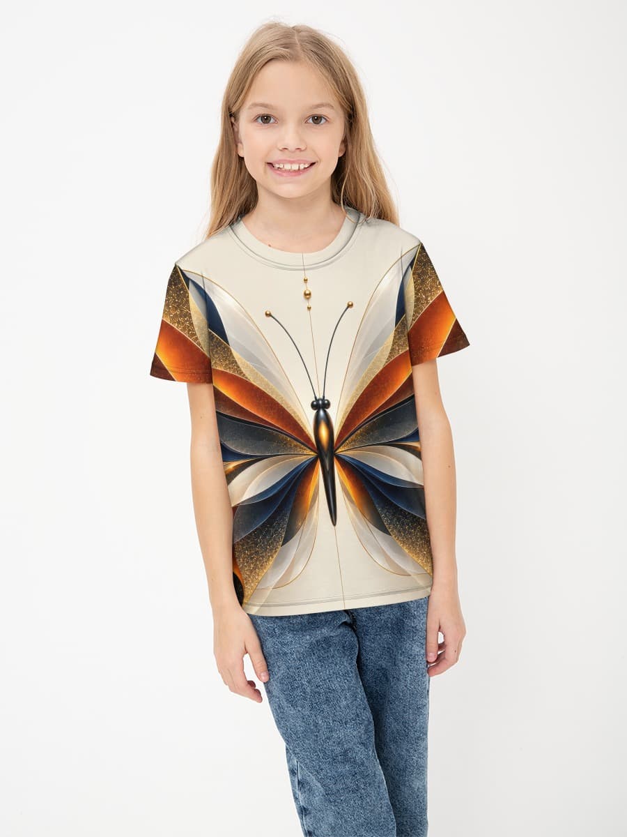 Golden Butterfly Wings