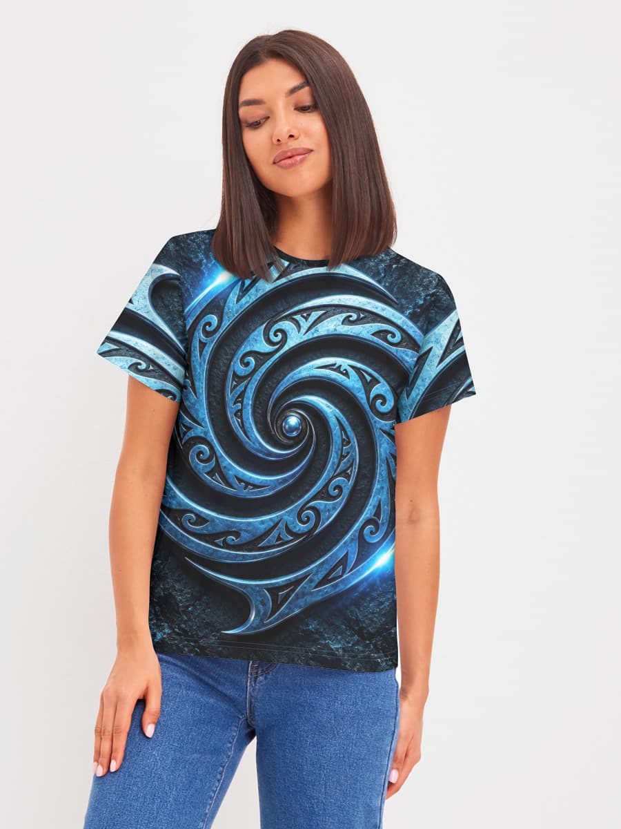 Damen Basic Baumwoll T-Shirt