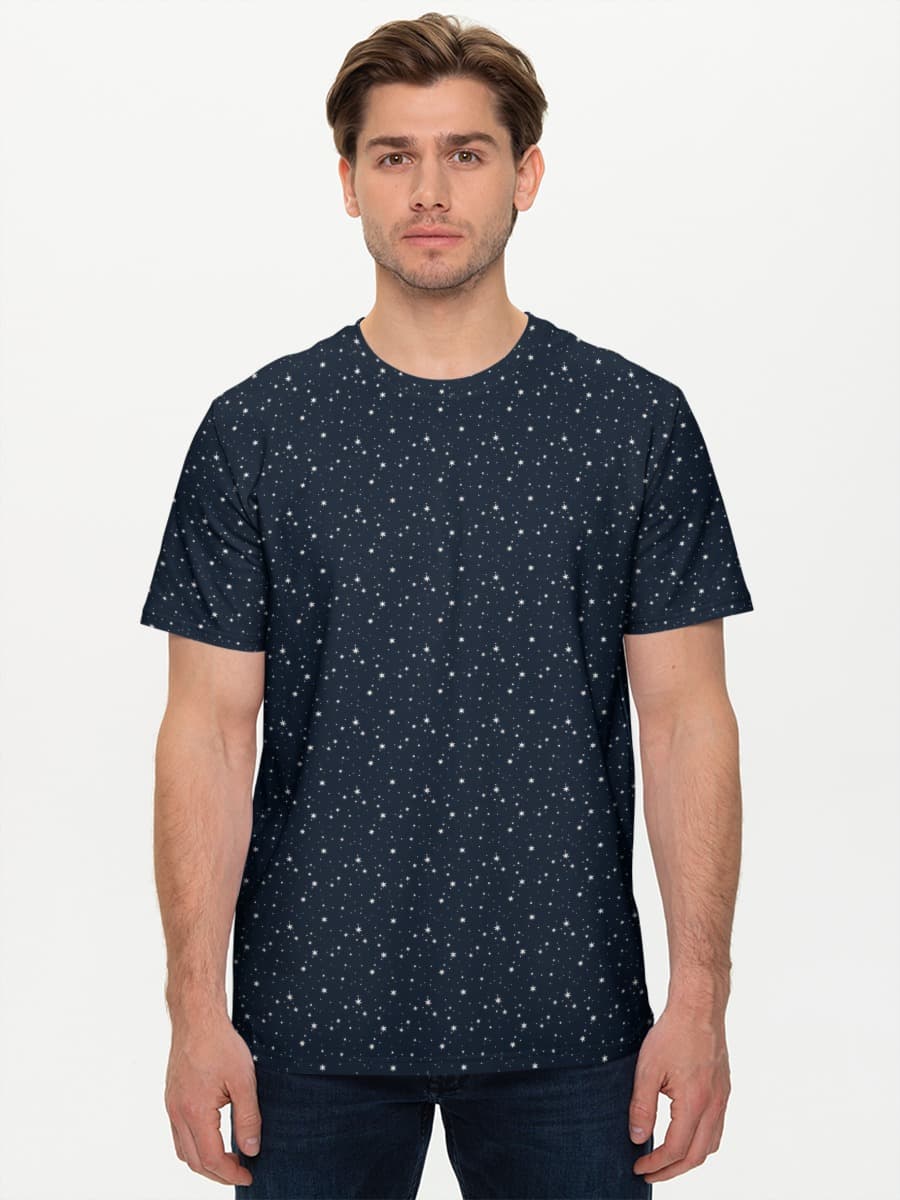 メンズ ベーシック コットンTシャツ