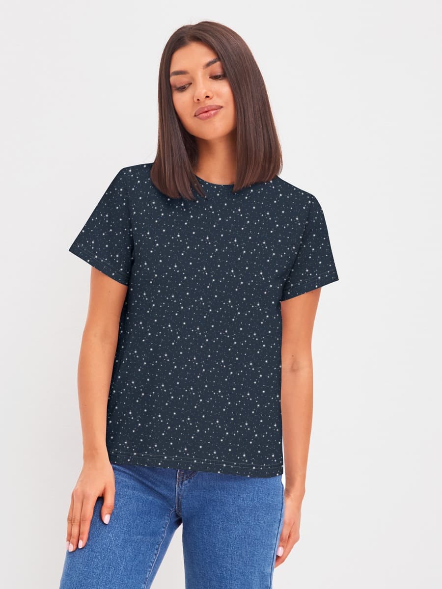 レディース ベーシック コットンTシャツ