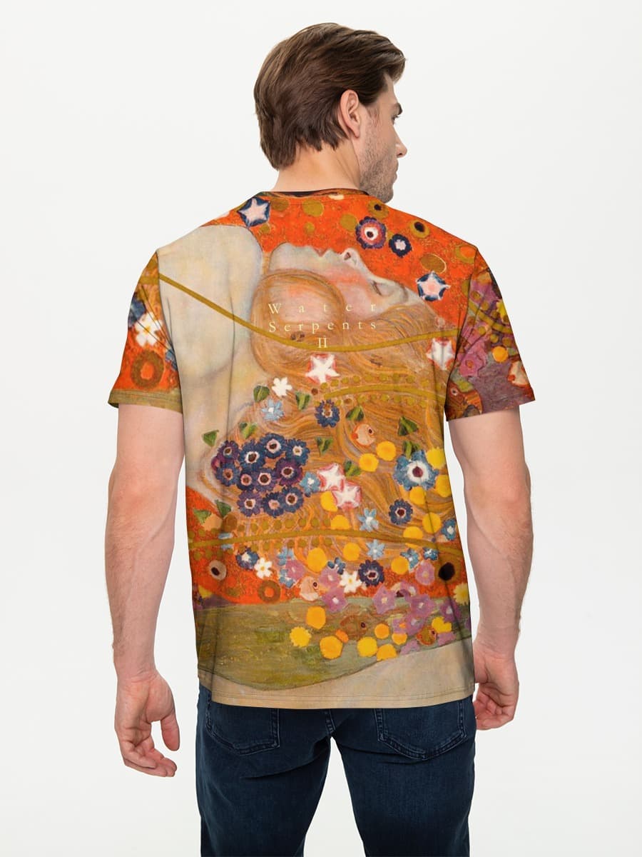 Water Serpents By Klimt