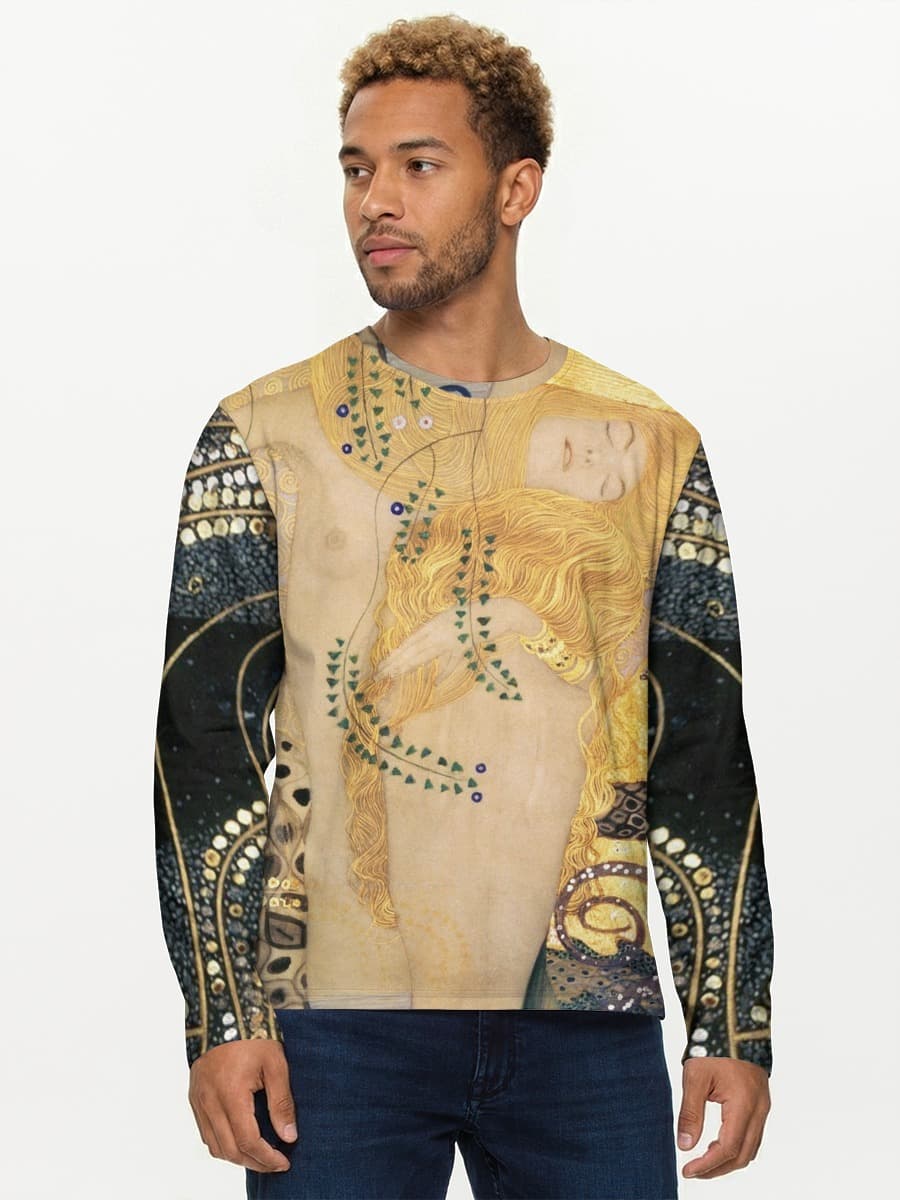 Men's cotton long sleeve shirt