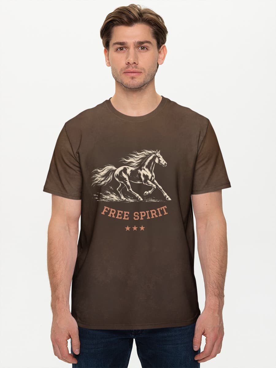 Herren Basic Baumwoll T-Shirt