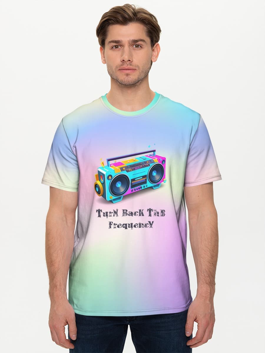Camiseta básica de algodón para hombre