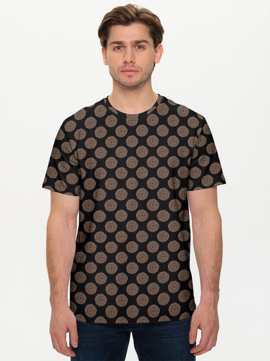 Herren Basic Baumwoll T-Shirt