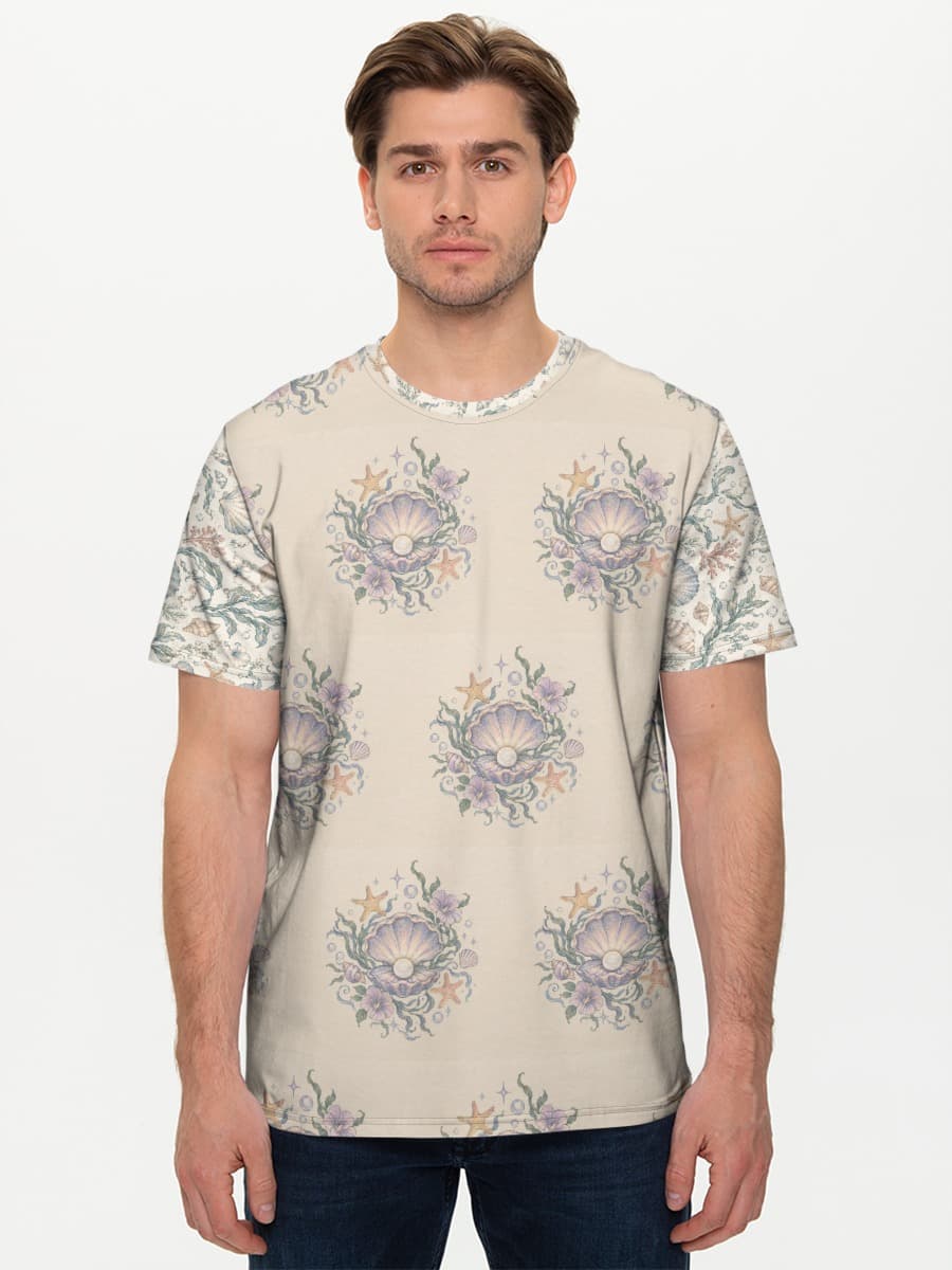 Men's basic cotton T-shirt