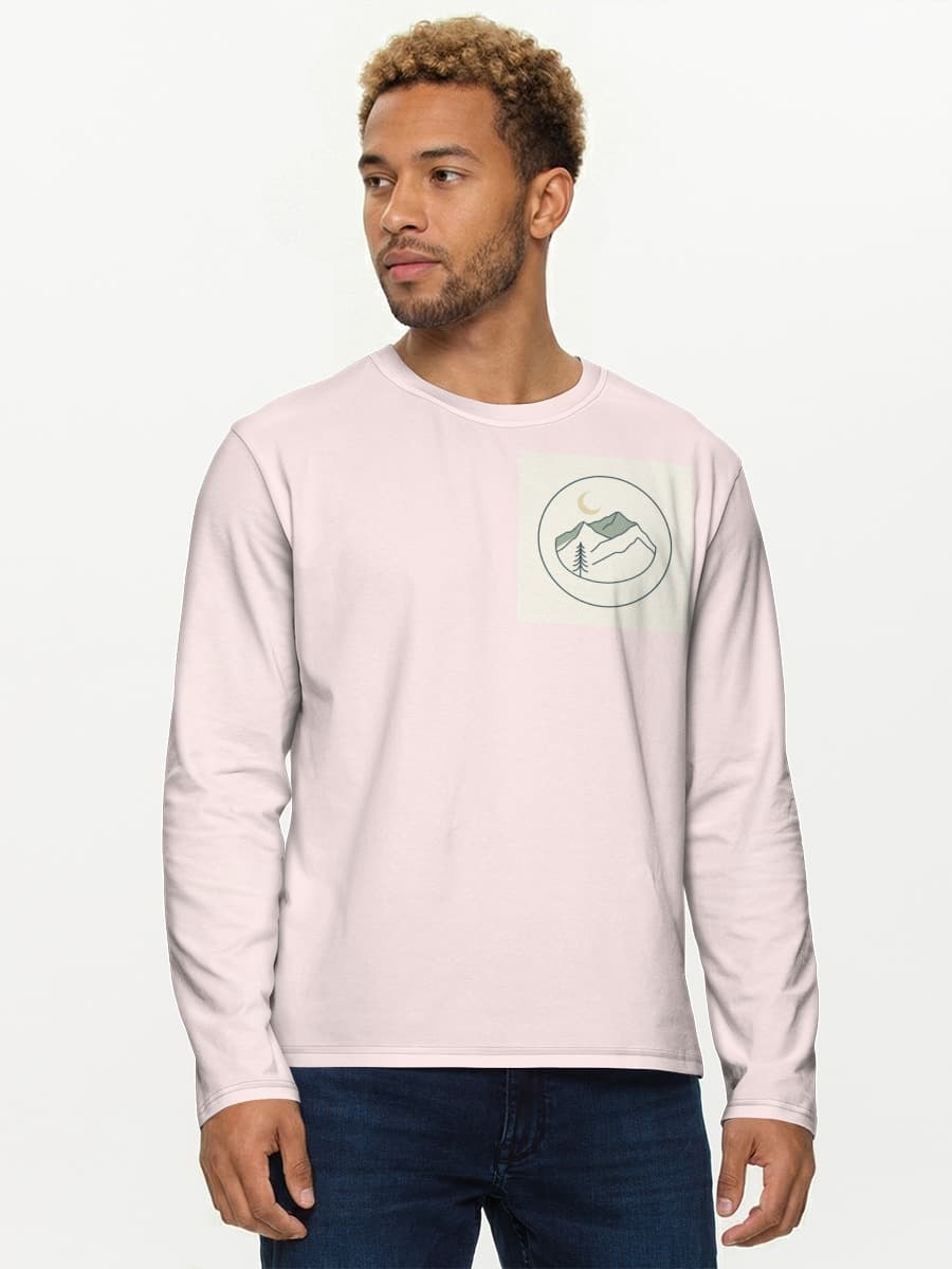 Men's cotton long sleeve shirt