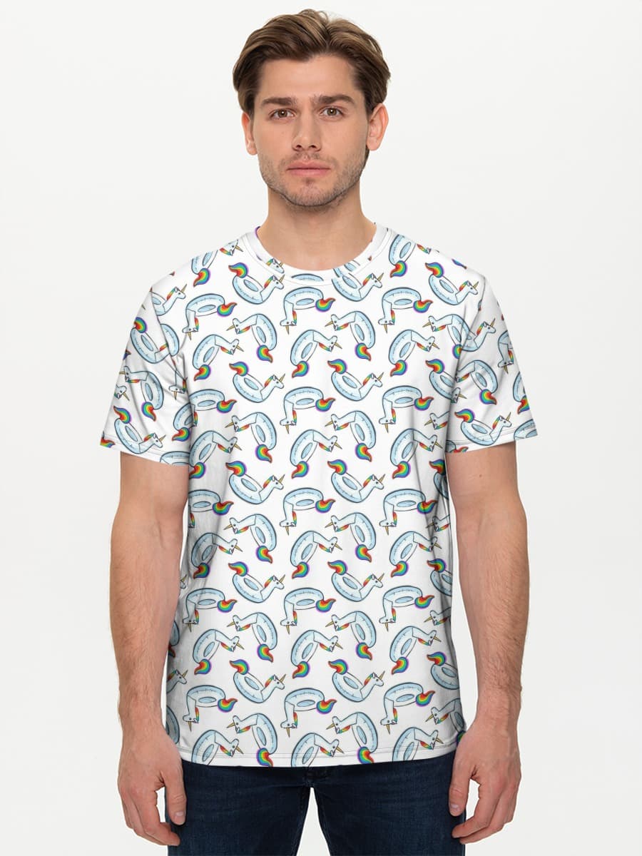 Camiseta básica de algodón para hombre