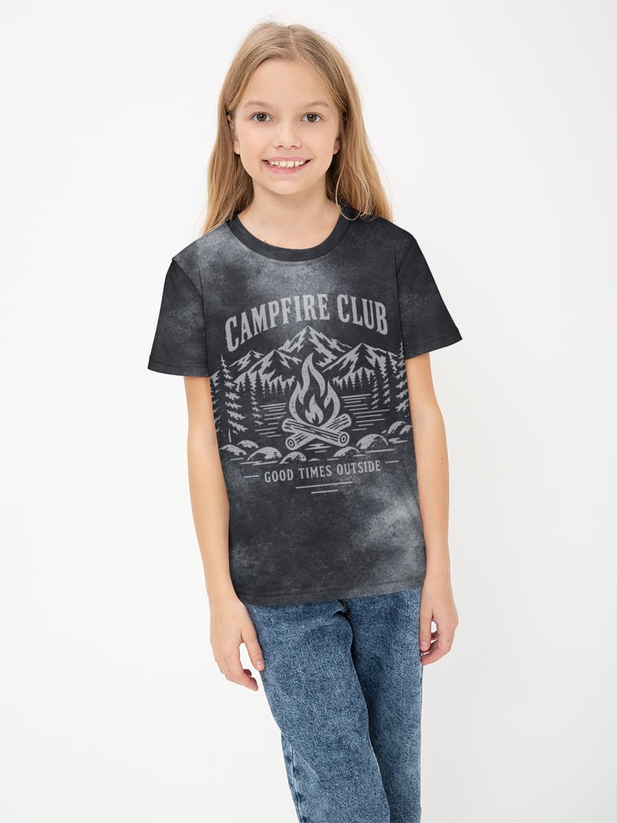 T-shirt coton basique fille