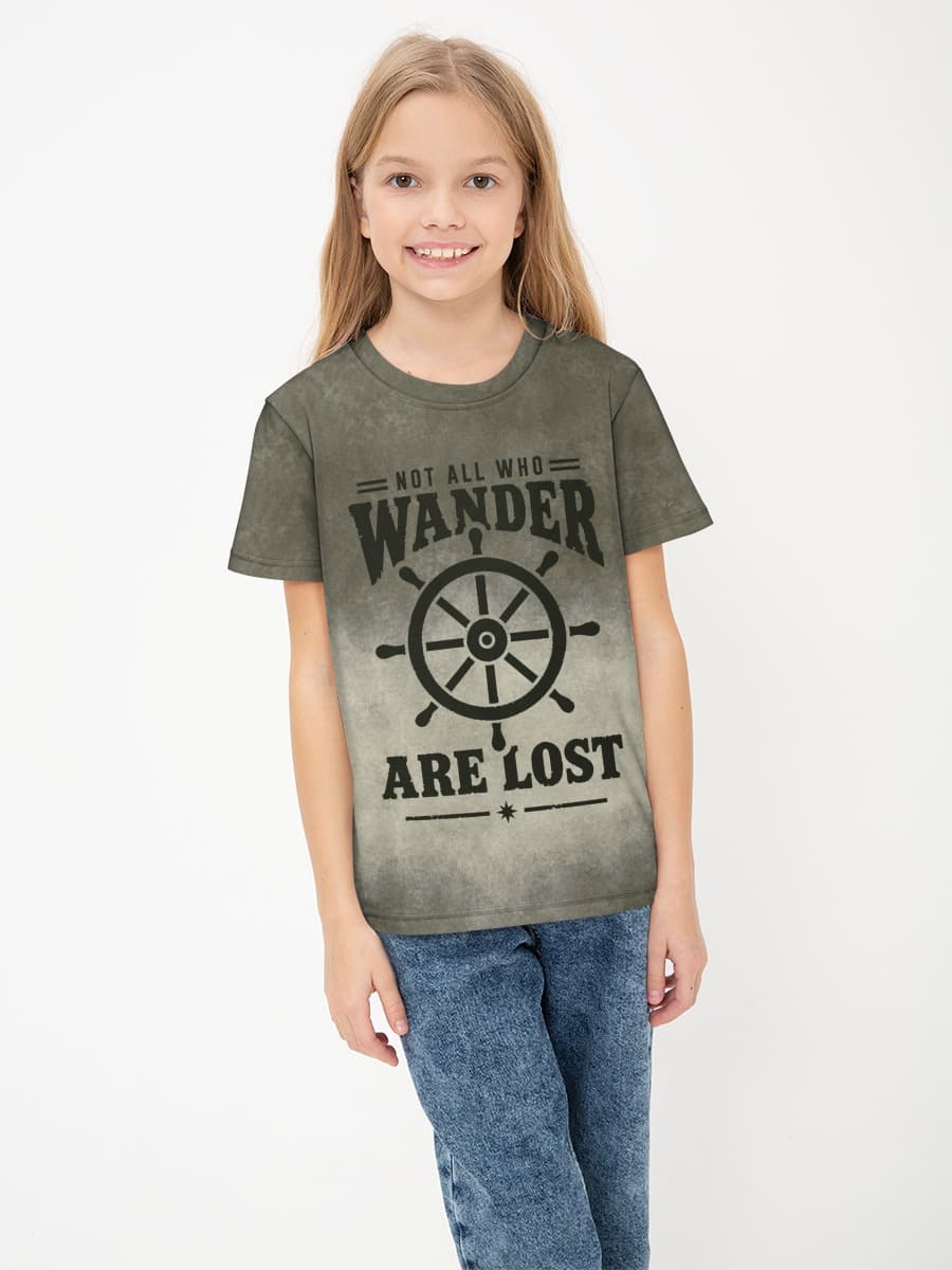 Basic Baumwoll-T-Shirt Mädchen