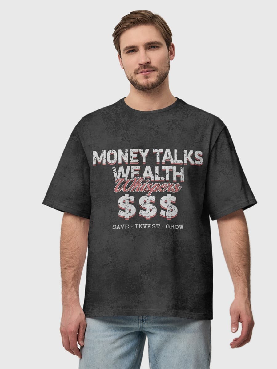 Herren Oversized Baumwoll T-Shirt