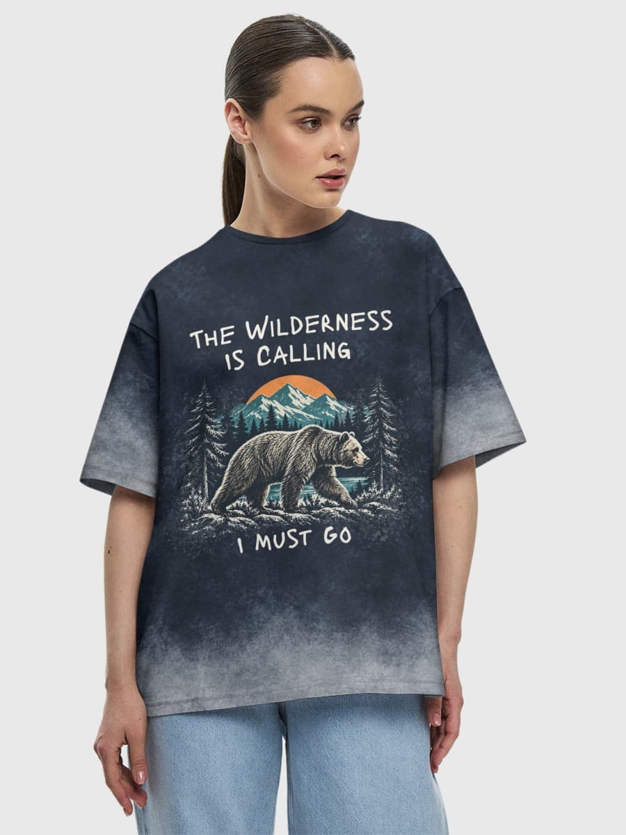 T-shirt Coton Oversize Femme