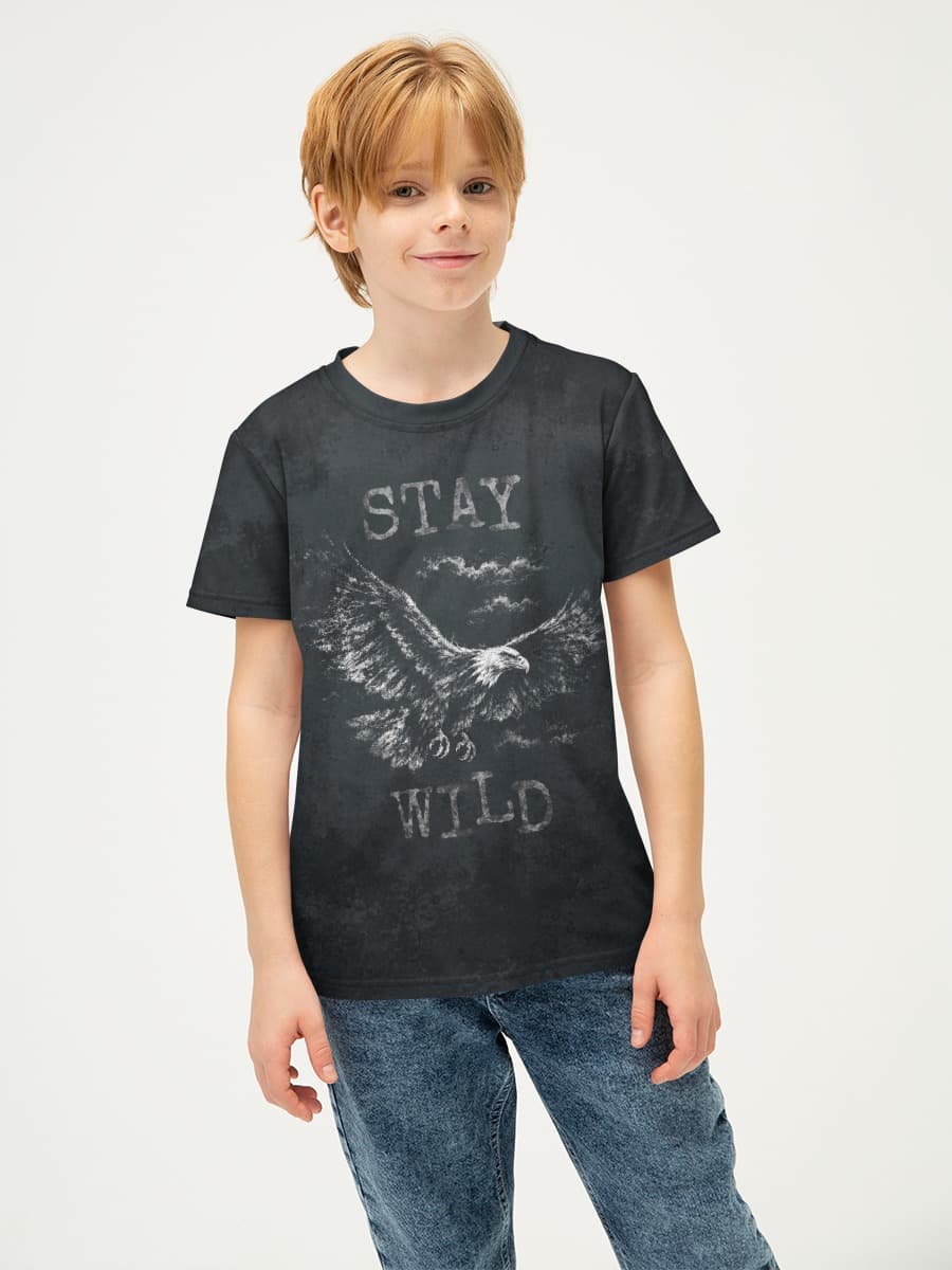 T-shirt coton basique garçon