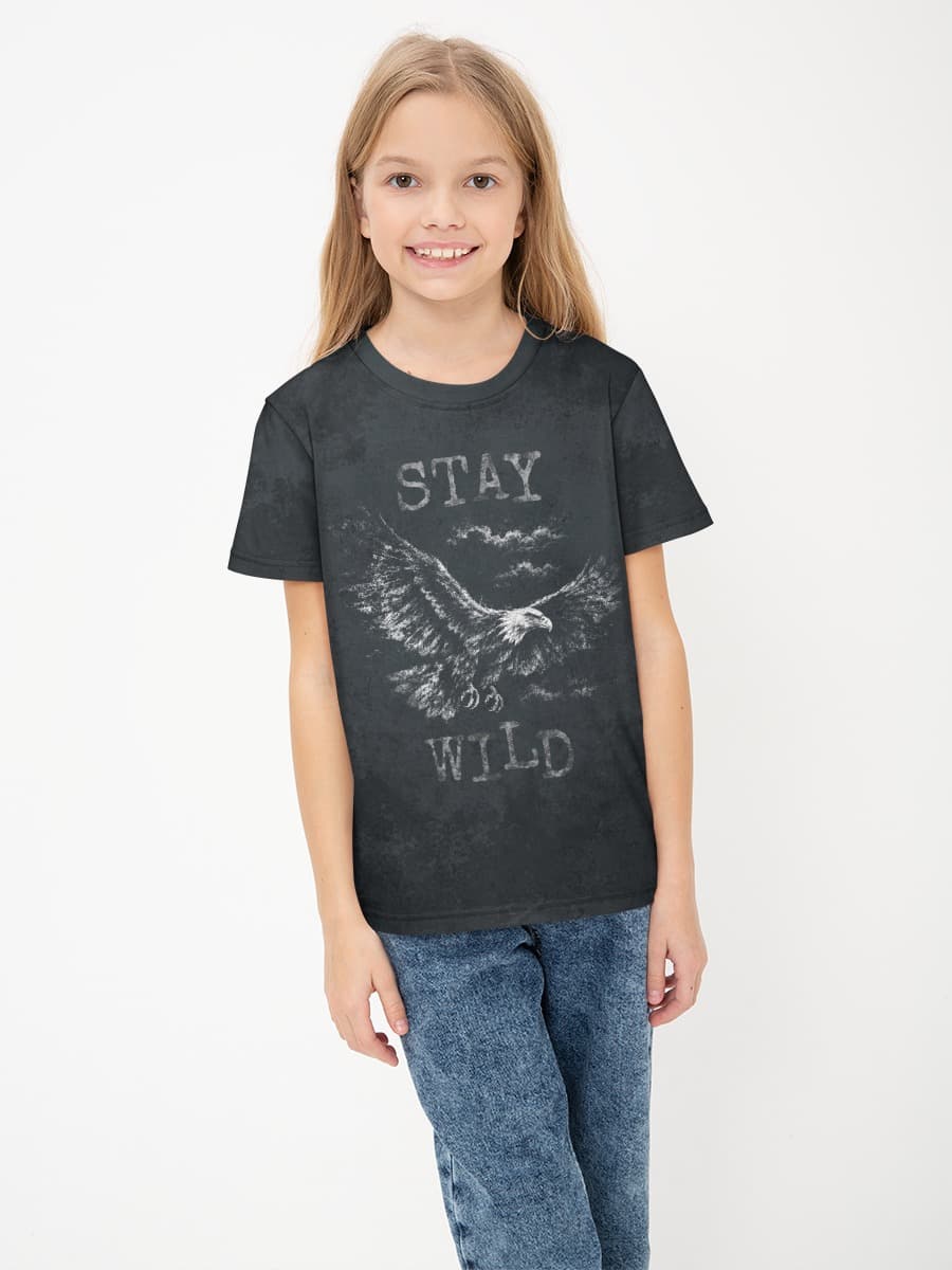 T-shirt coton basique fille