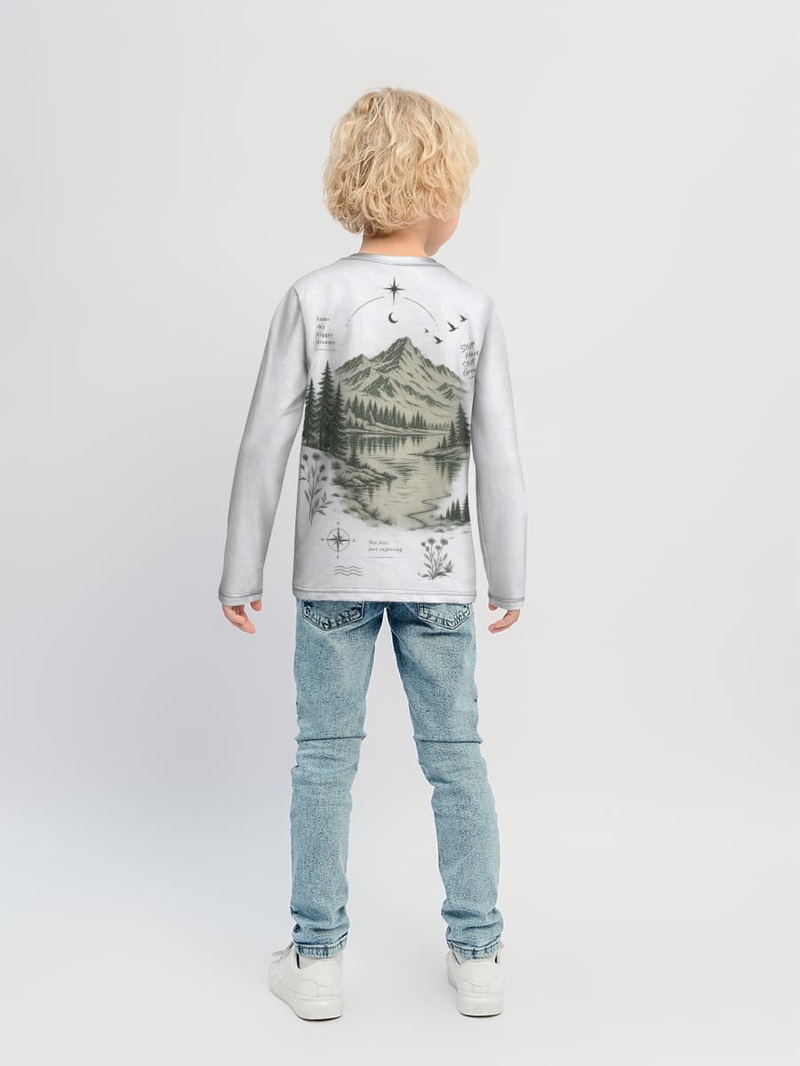 T-shirt manches longues coton garçon