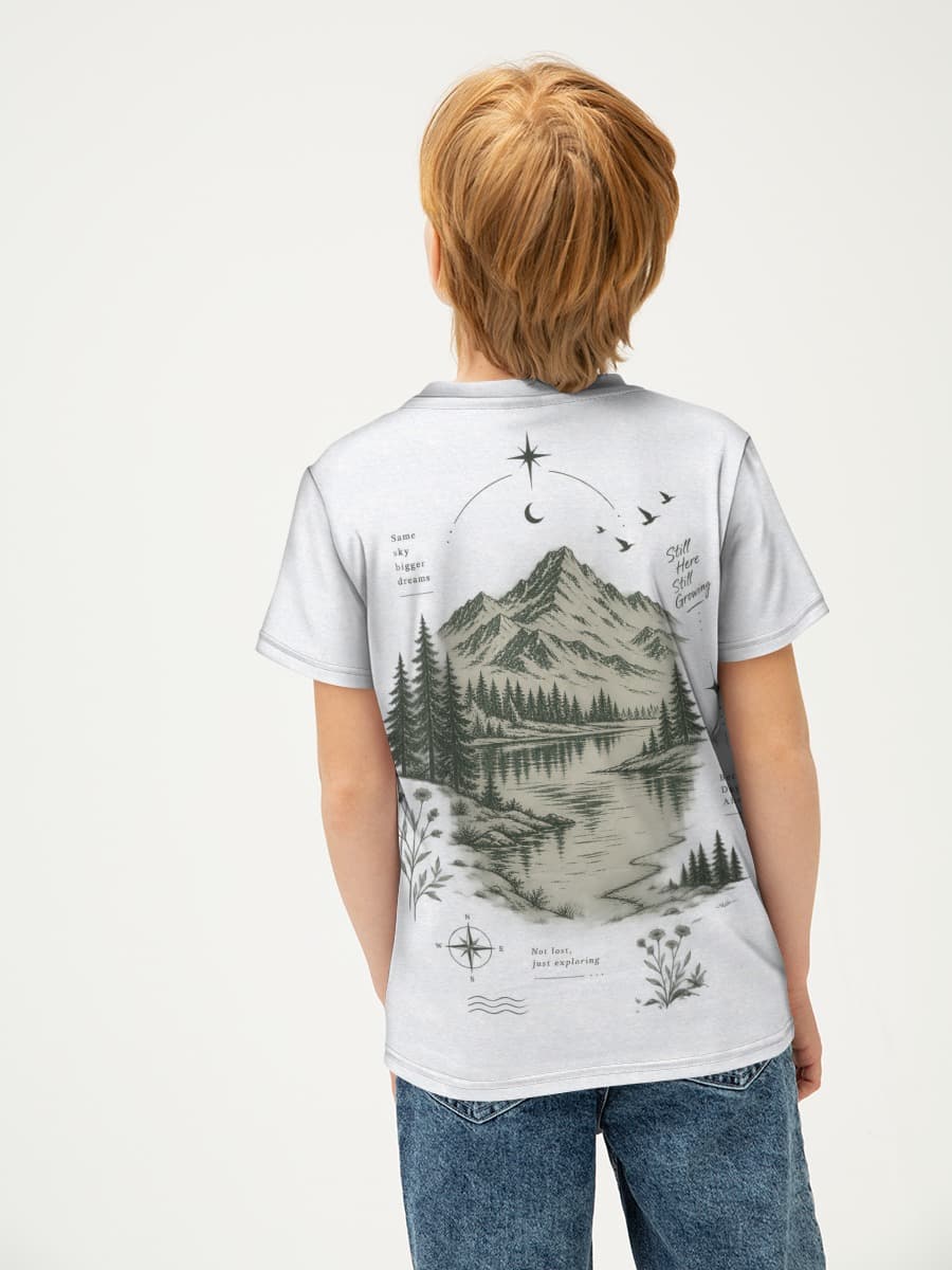 T-shirt coton basique garçon