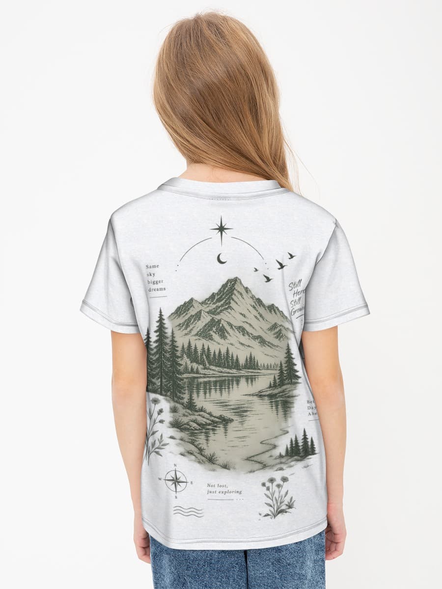 T-shirt coton basique fille