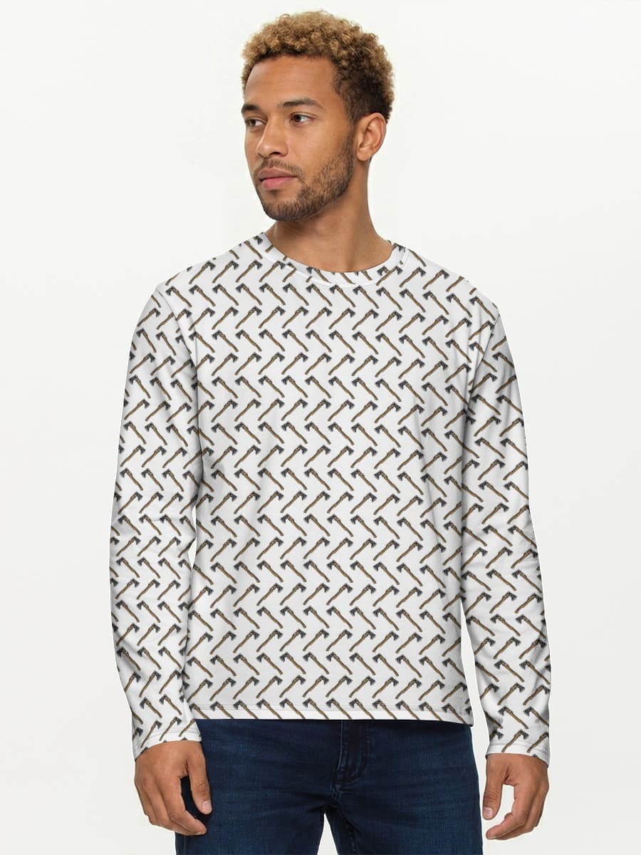 Men's cotton long sleeve shirt
