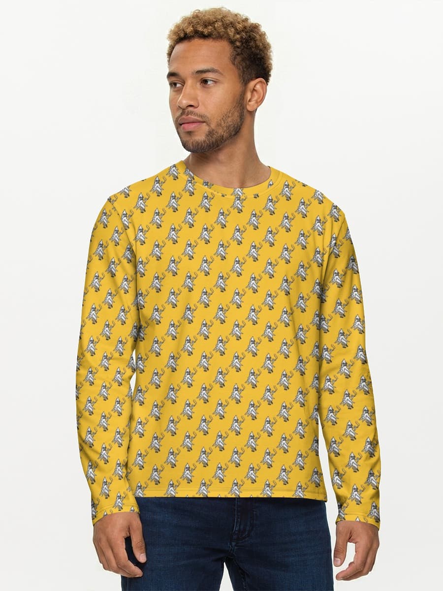 Men's cotton long sleeve shirt