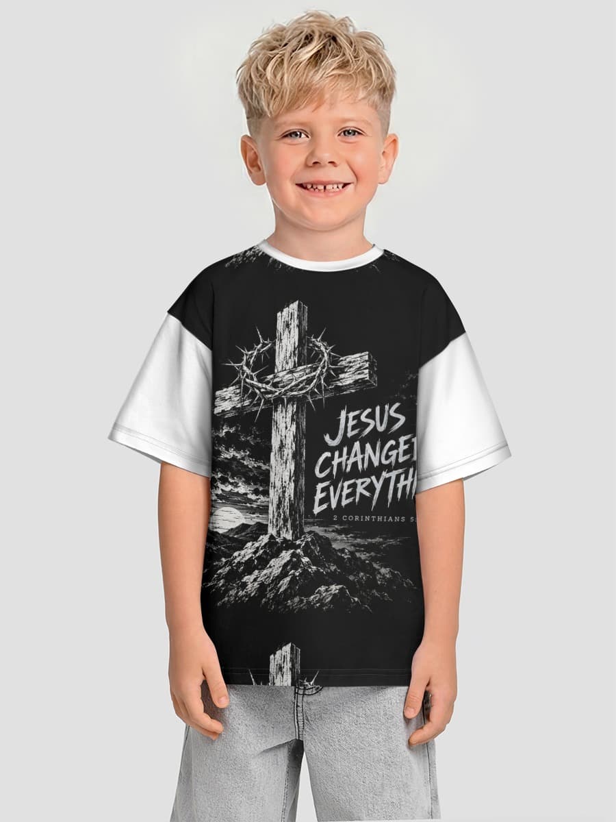 T-shirt coton oversize garçon