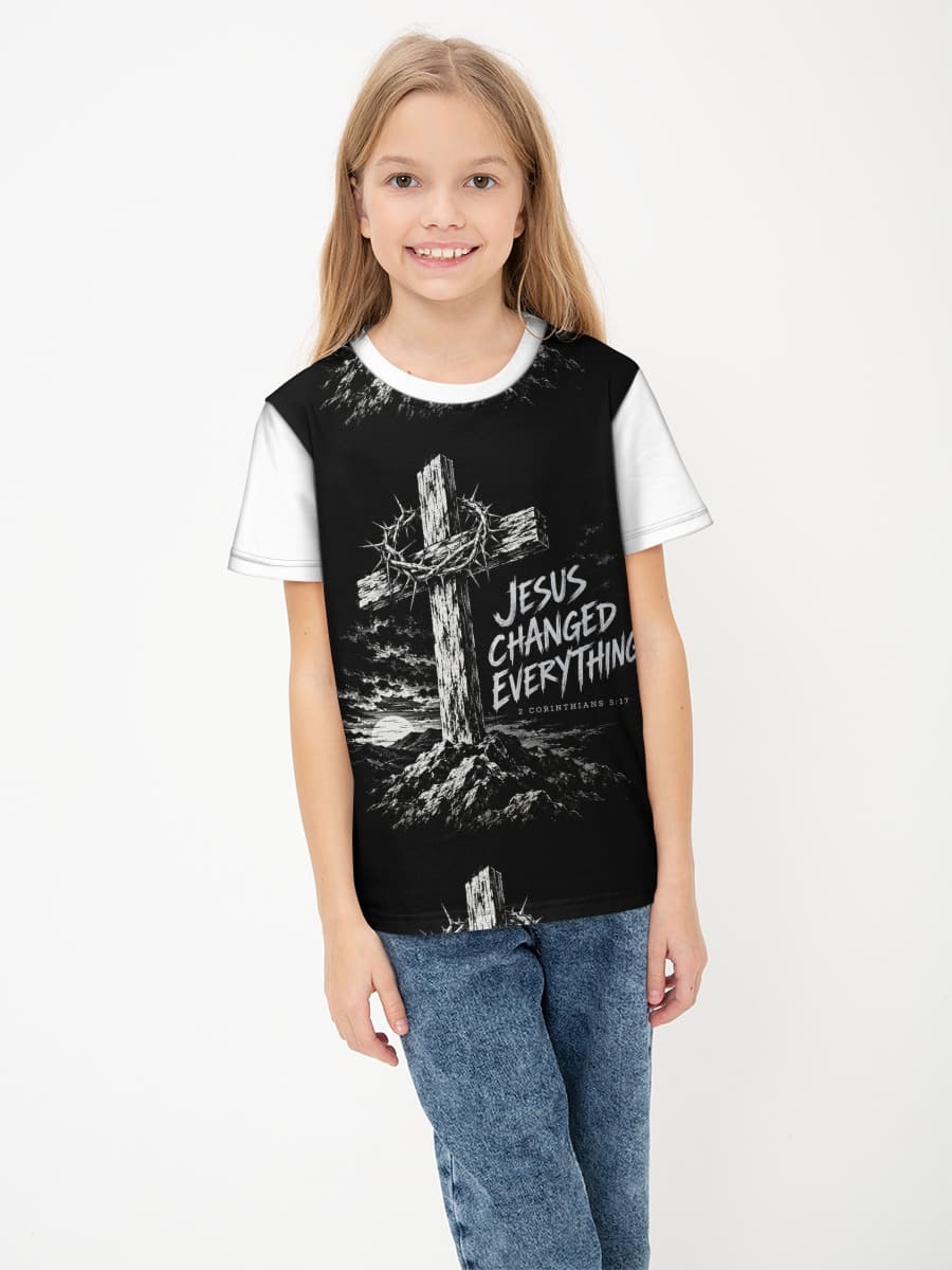 T-shirt coton basique fille