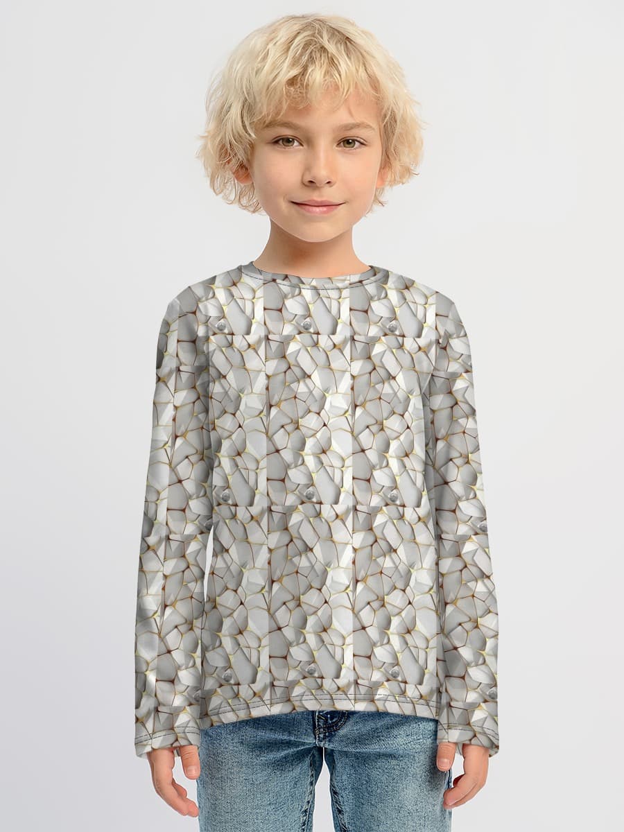 T-shirt manches longues coton garçon