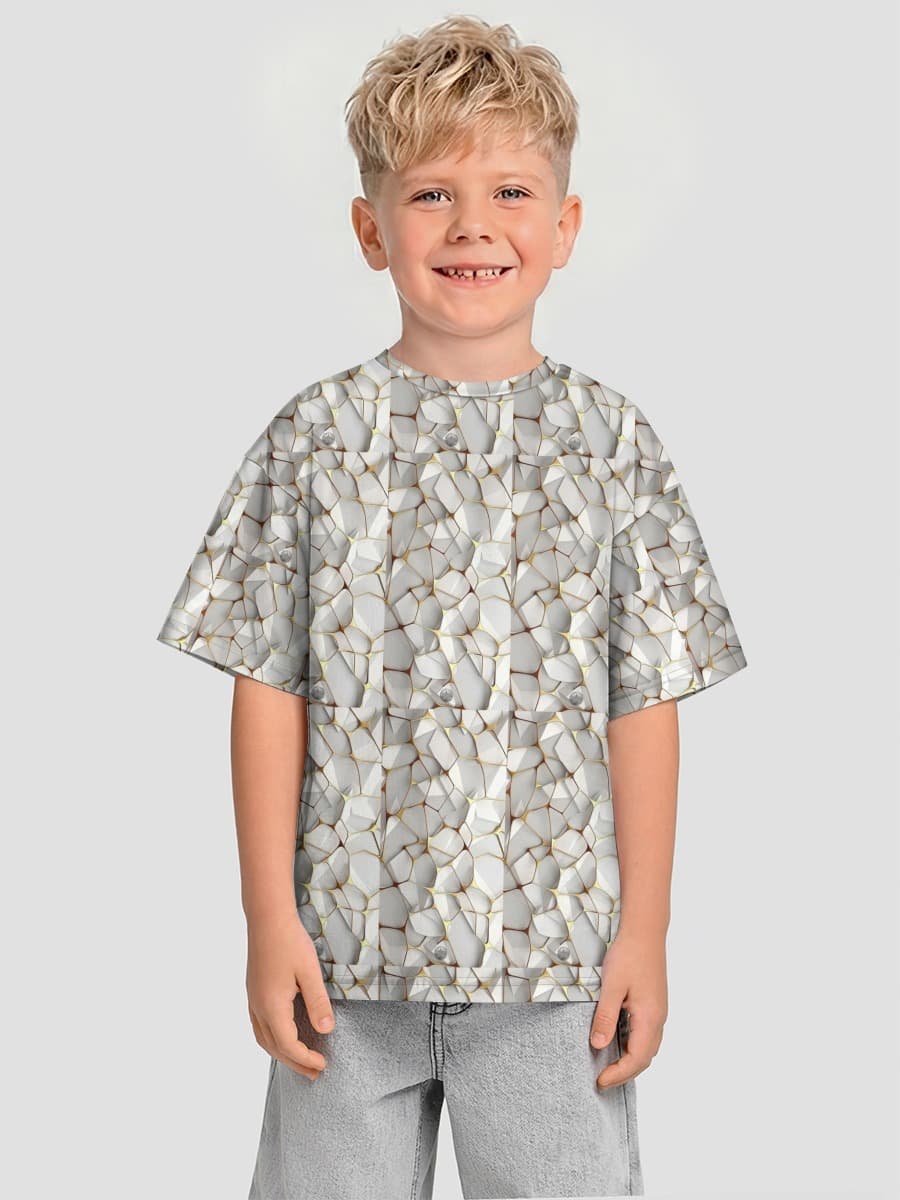 T-shirt coton oversize garçon