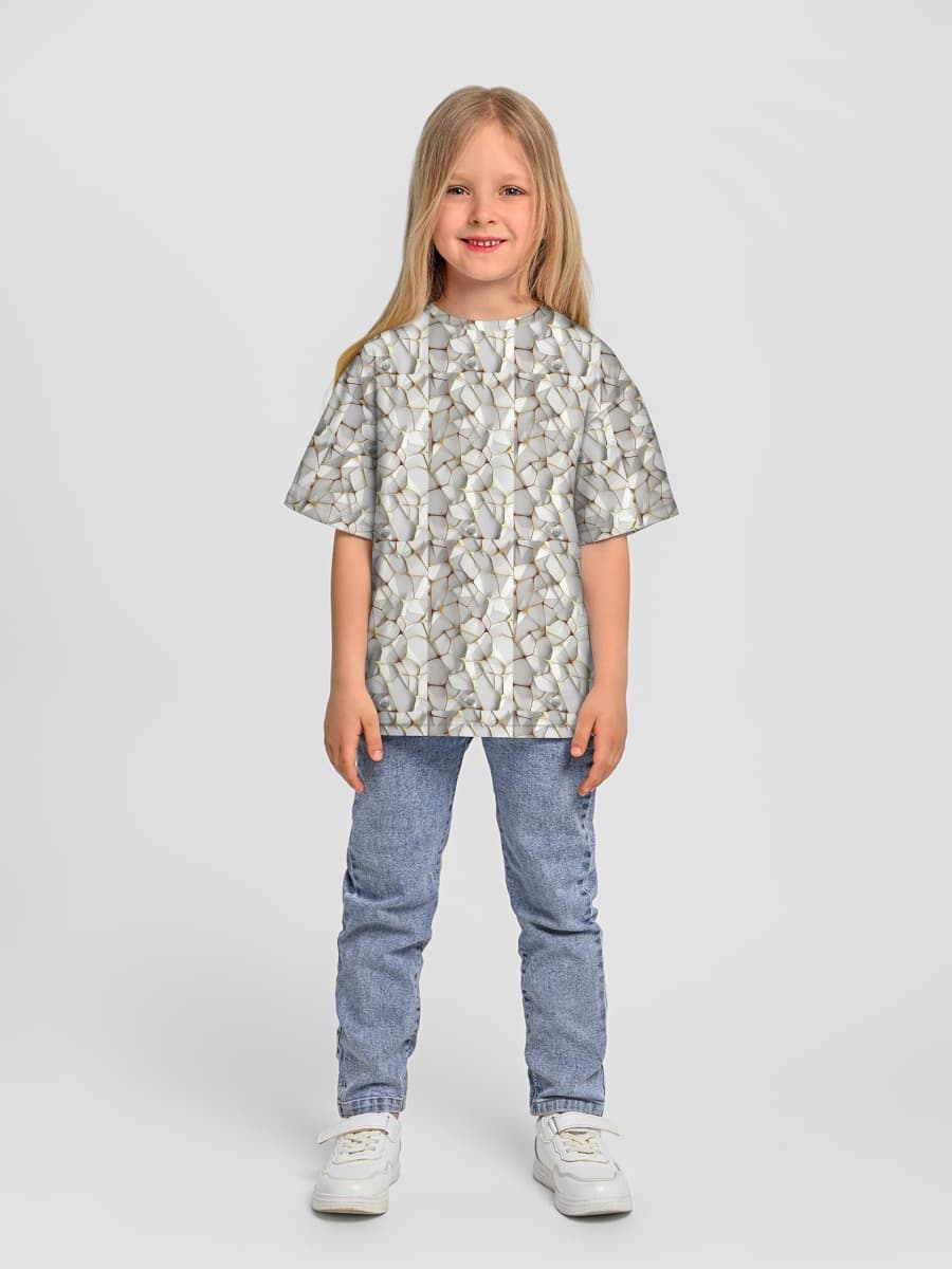 T-shirt coton oversize fille