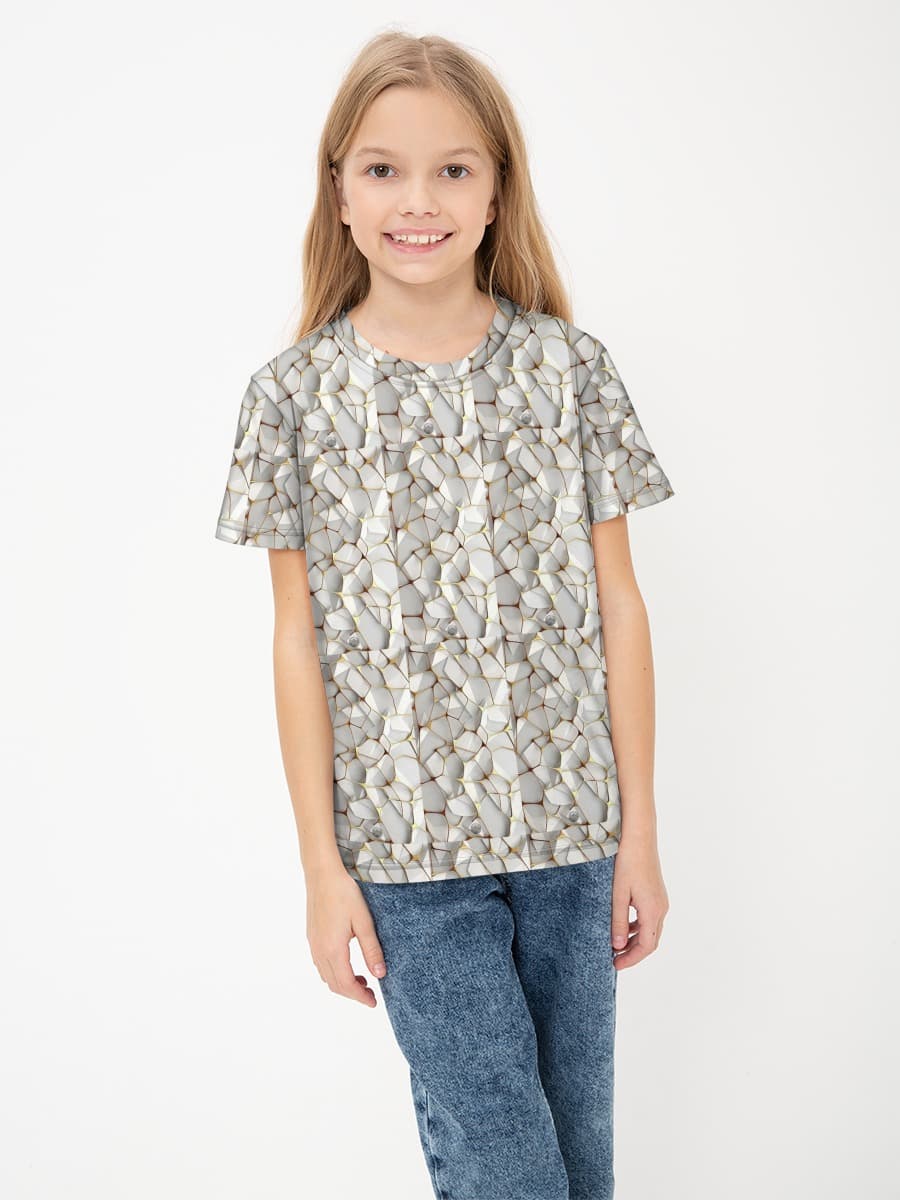 T-shirt coton basique fille