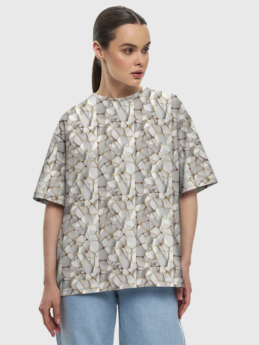 T-shirt Coton Oversize Femme
