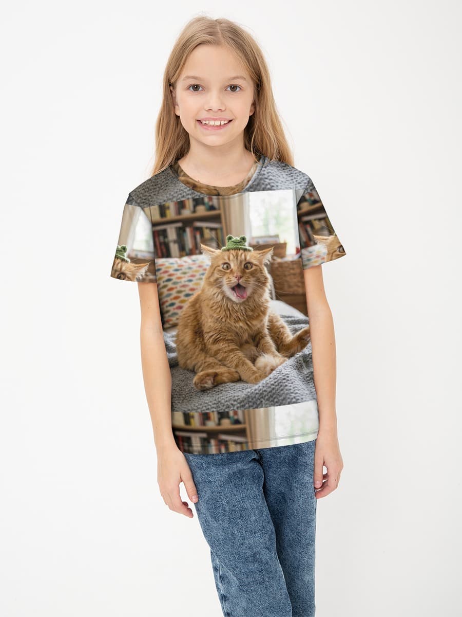 Chat Roux Étonné