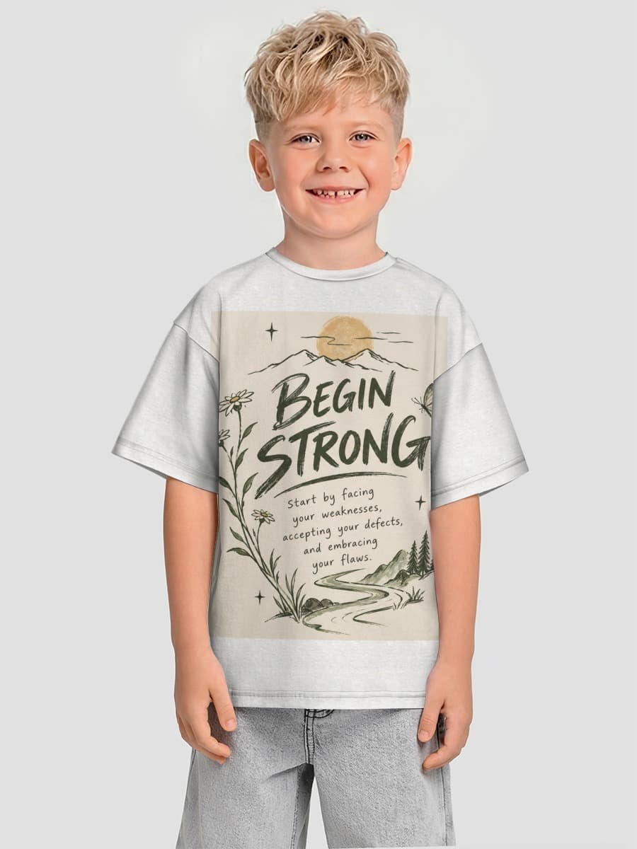 T-shirt coton oversize garçon