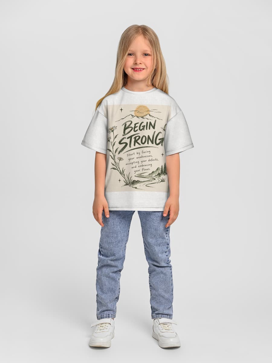 T-shirt coton oversize fille