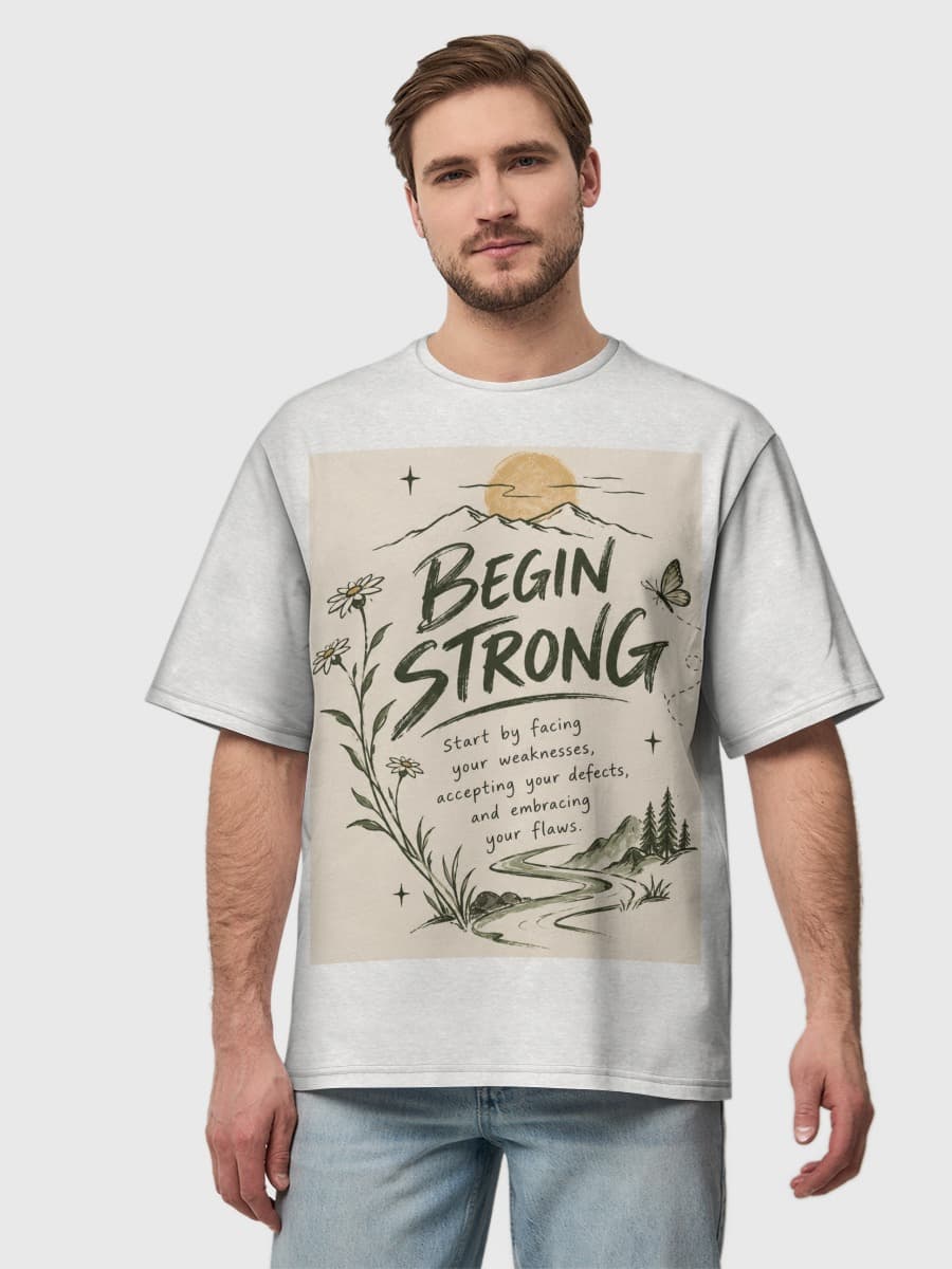 T-shirt Coton Oversize Homme