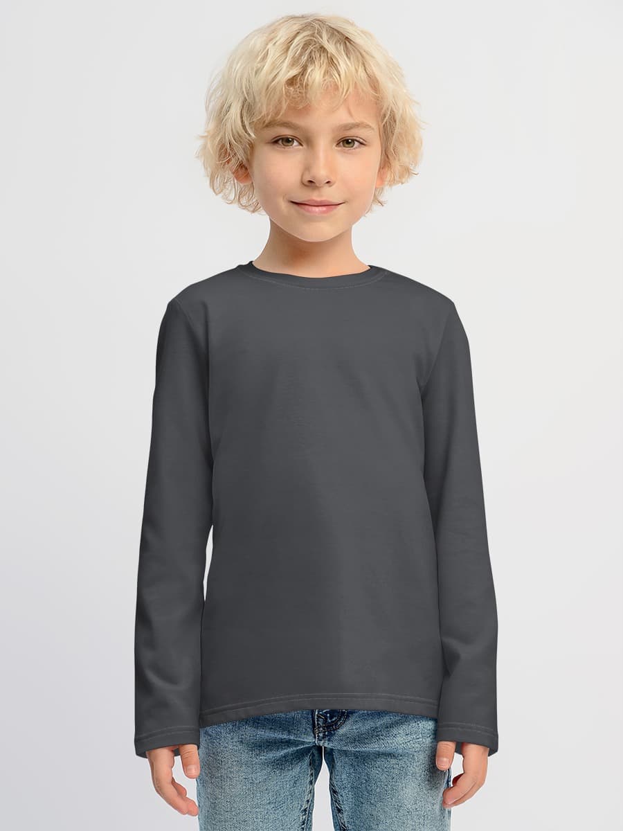 T-shirt manches longues coton garçon