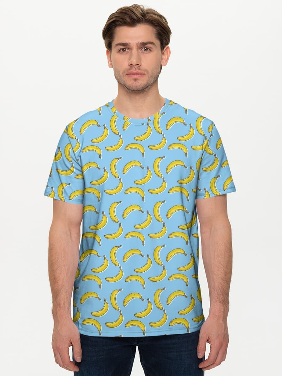 Camiseta básica de algodón para hombre