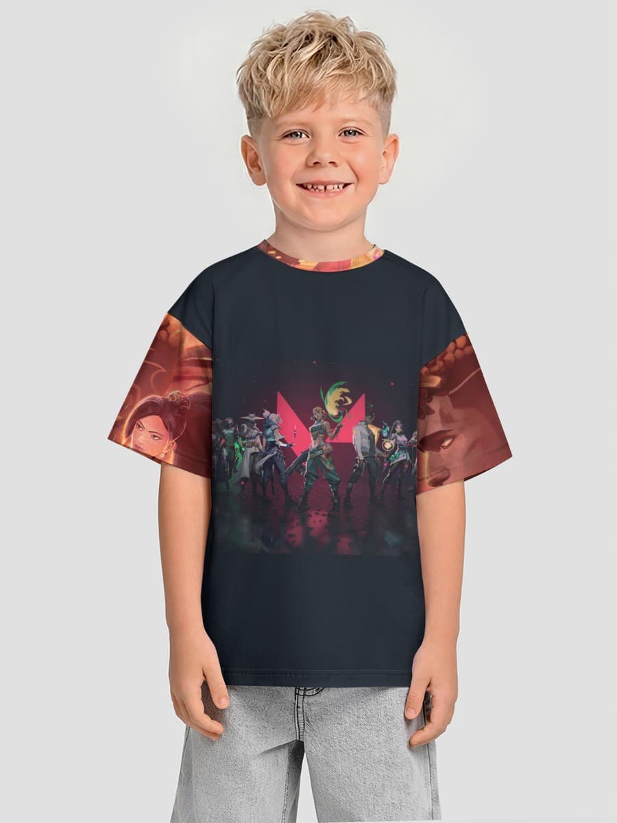 Camiseta Oversize de Algodón Niño