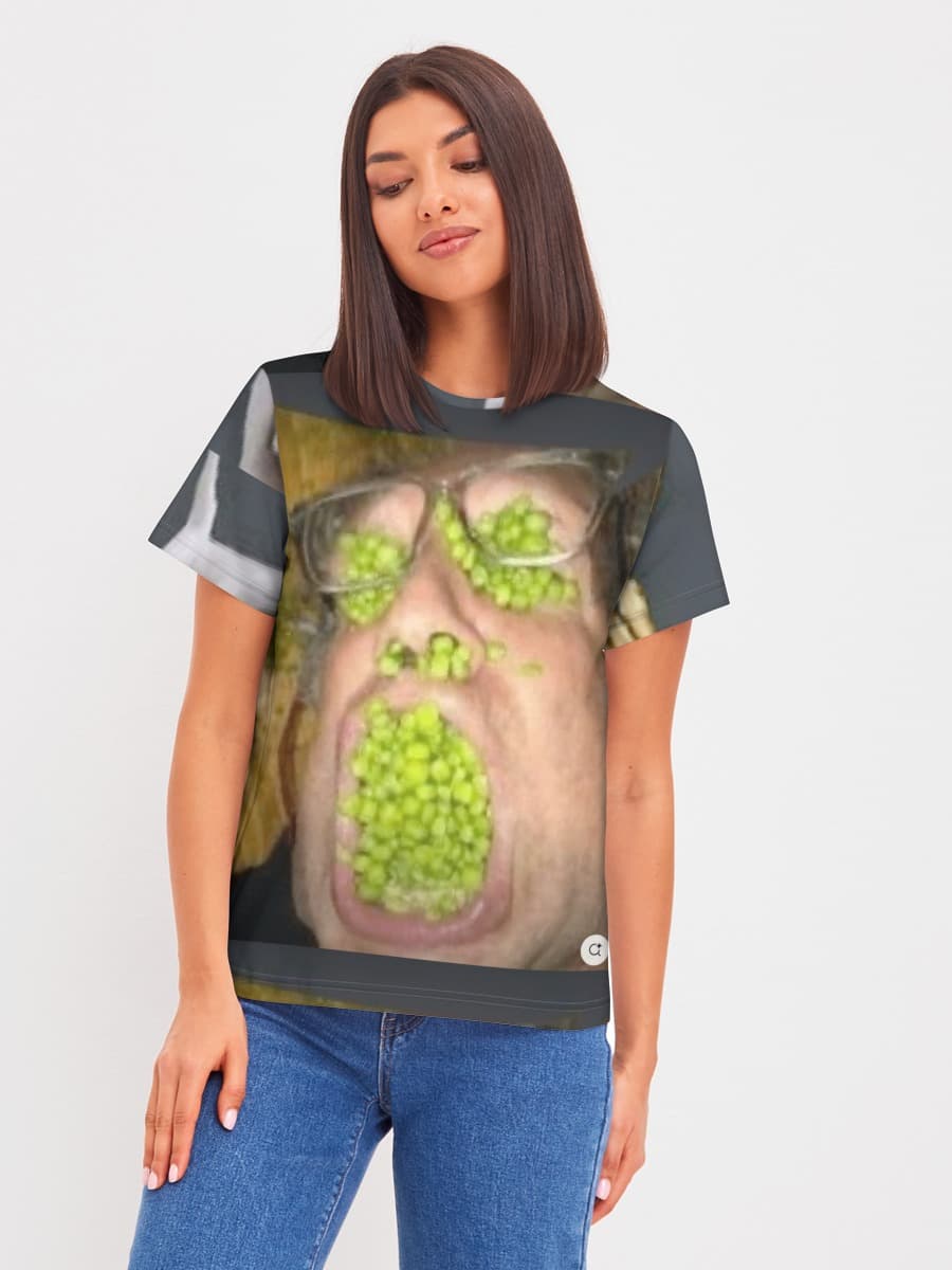Damen Basic Baumwoll T-Shirt