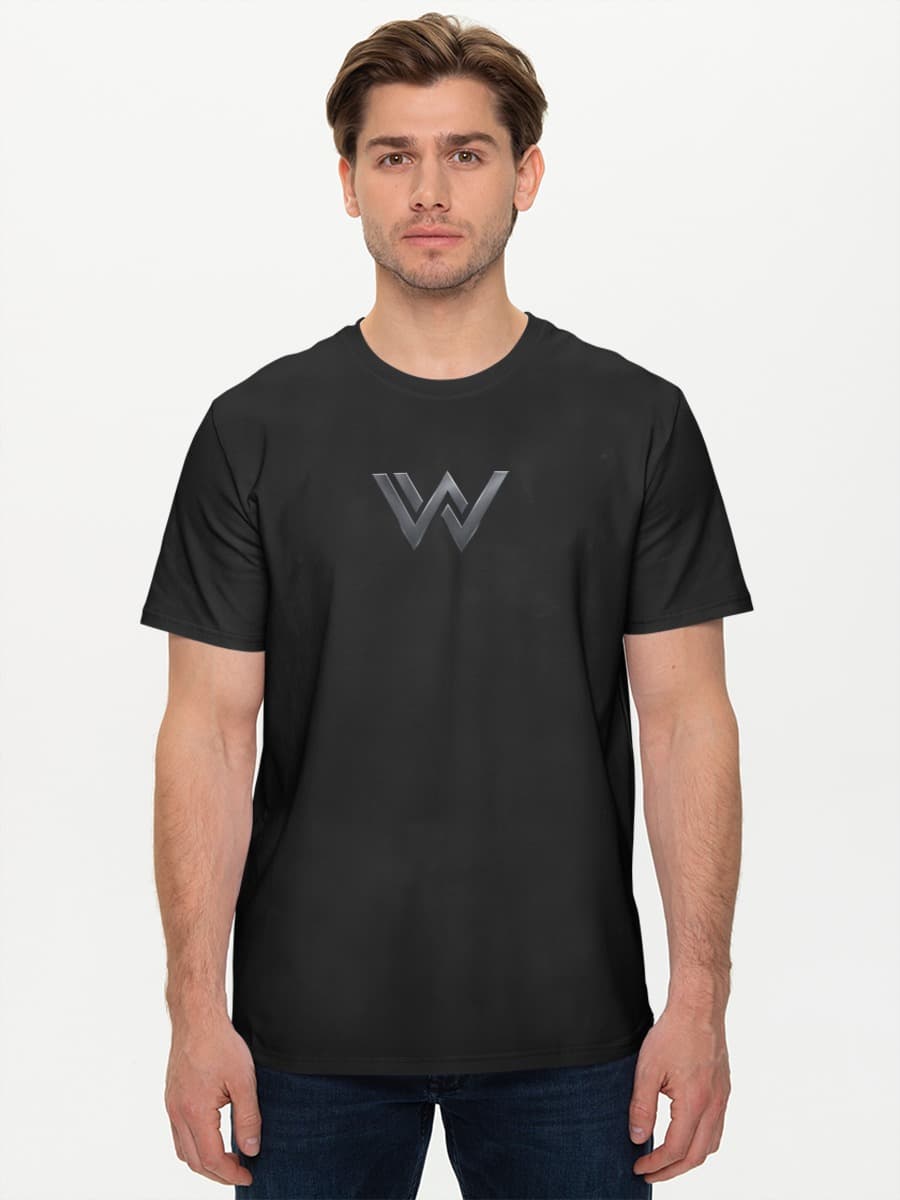 Camiseta básica de algodón para hombre