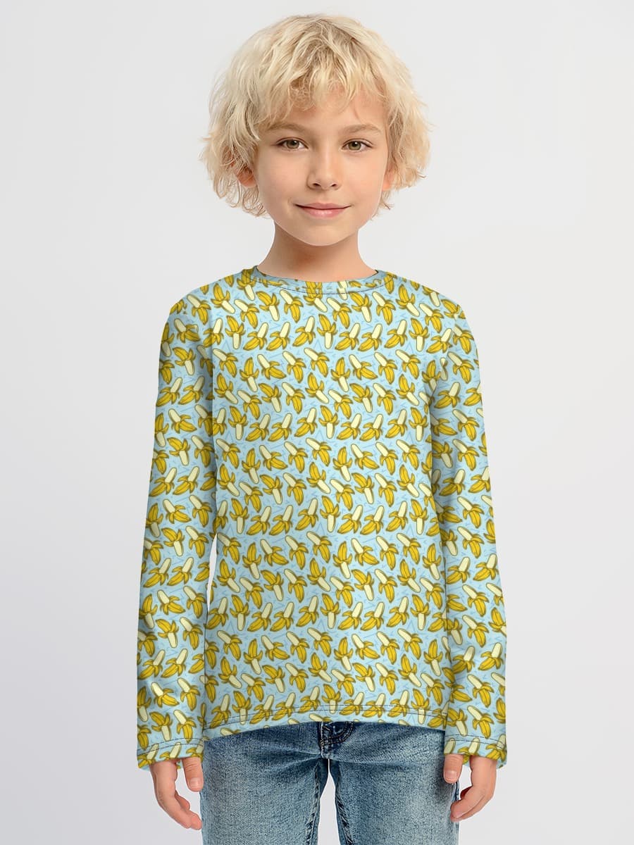 Camiseta Manga Larga de Algodón Niño